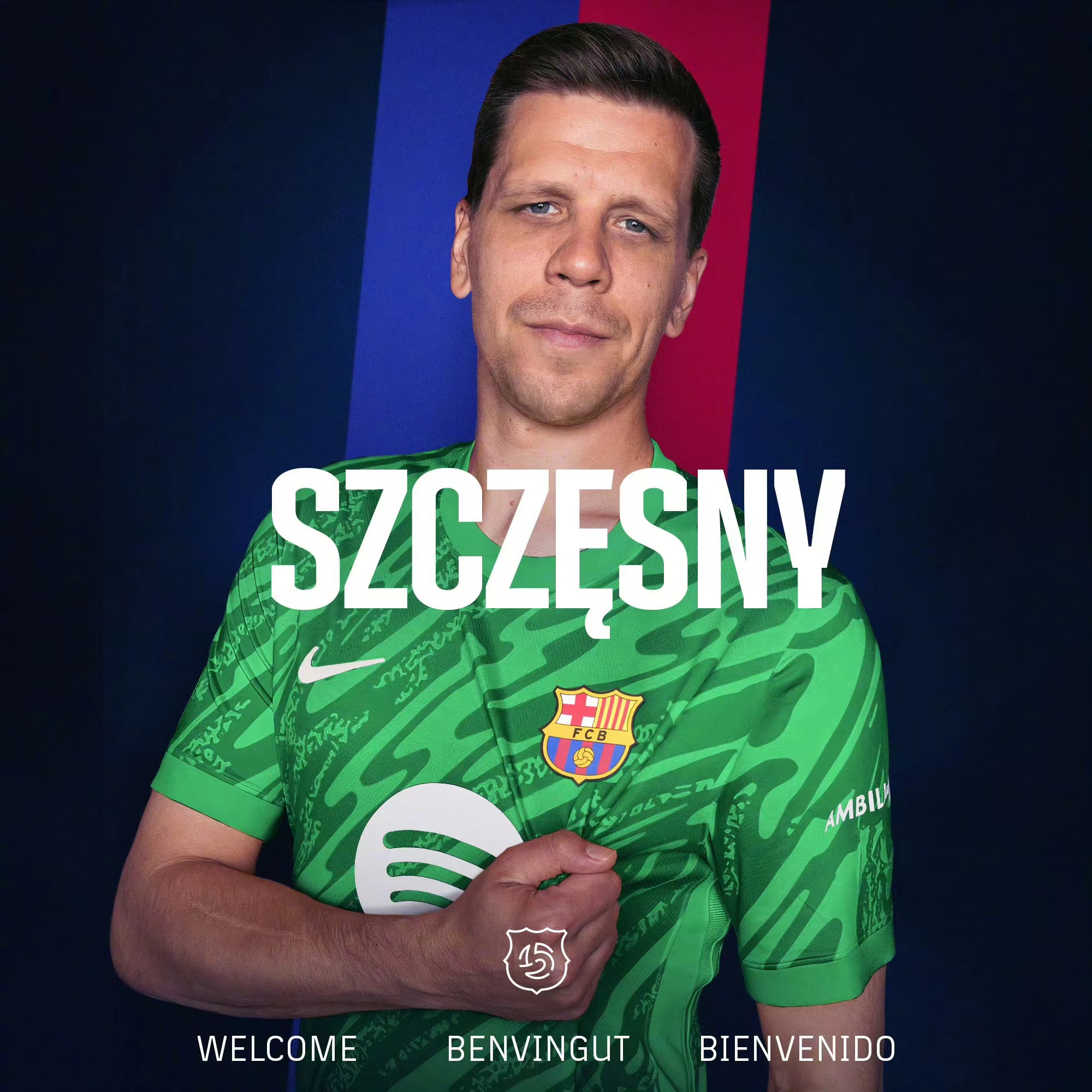 Kiedy Szczęsny zakłada swoją koszulkę, zawsze ma na uwadze swoją misję i odpowiedzialność jako bramkarza.